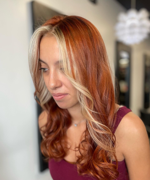 vivid hair color. Alix Danielle Master Colorist and Stylist Troy Alabama and South Florida
